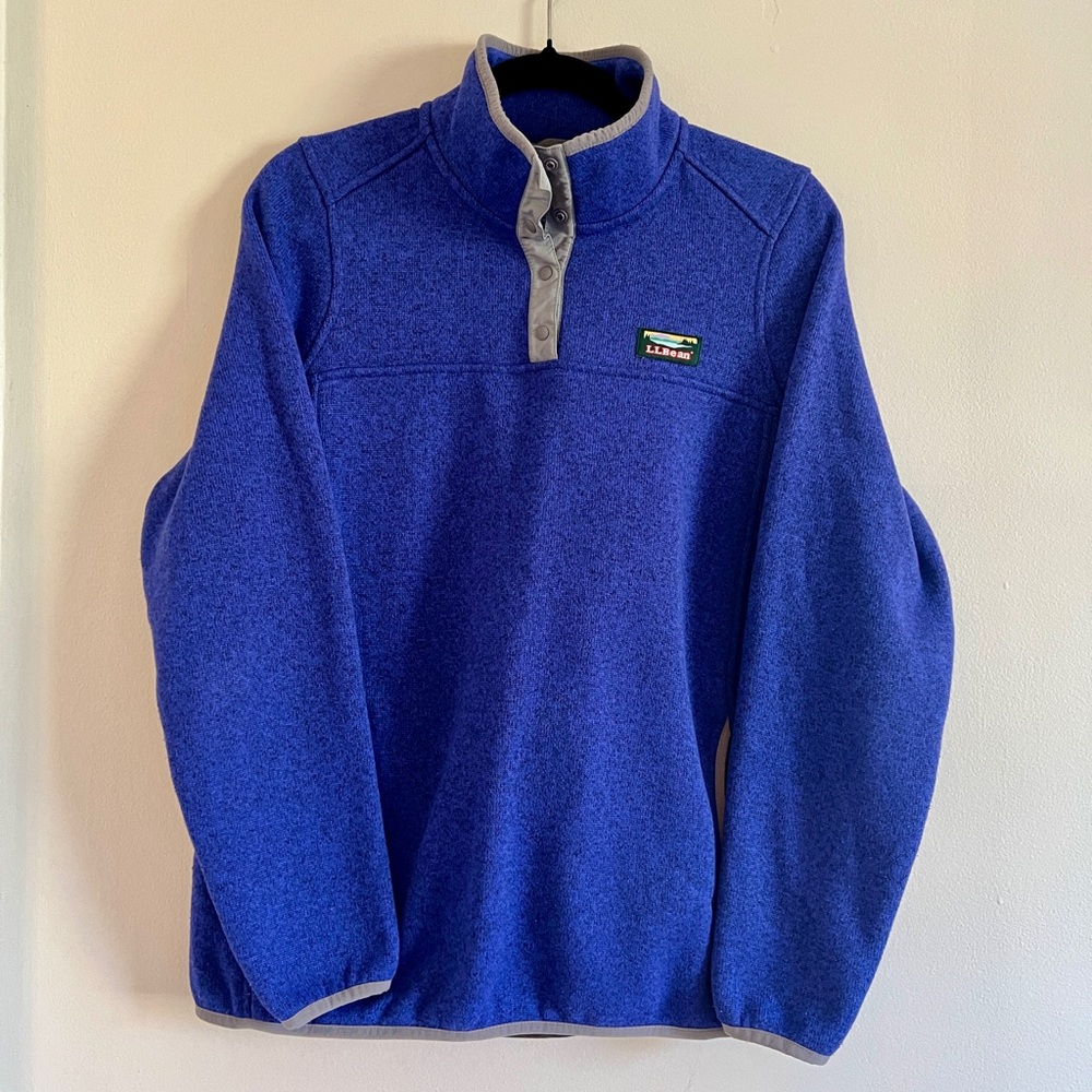 L.L. Bean Women’s Sweater Fleece Pullover